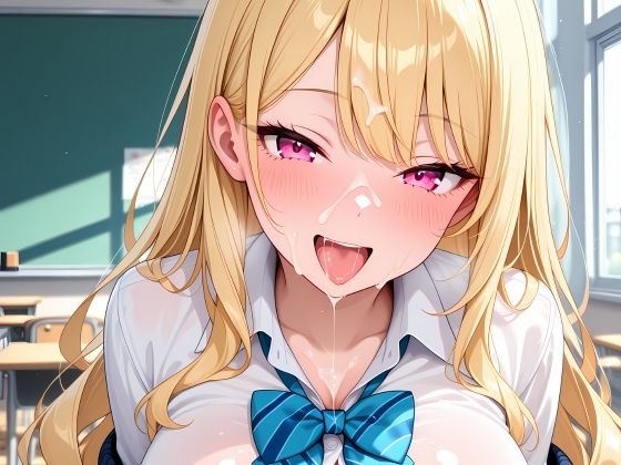 淫乱巨乳白ギャル女子校生に生ハメ 〜キモデブ教師とクラスメイトの性処理をする話〜10