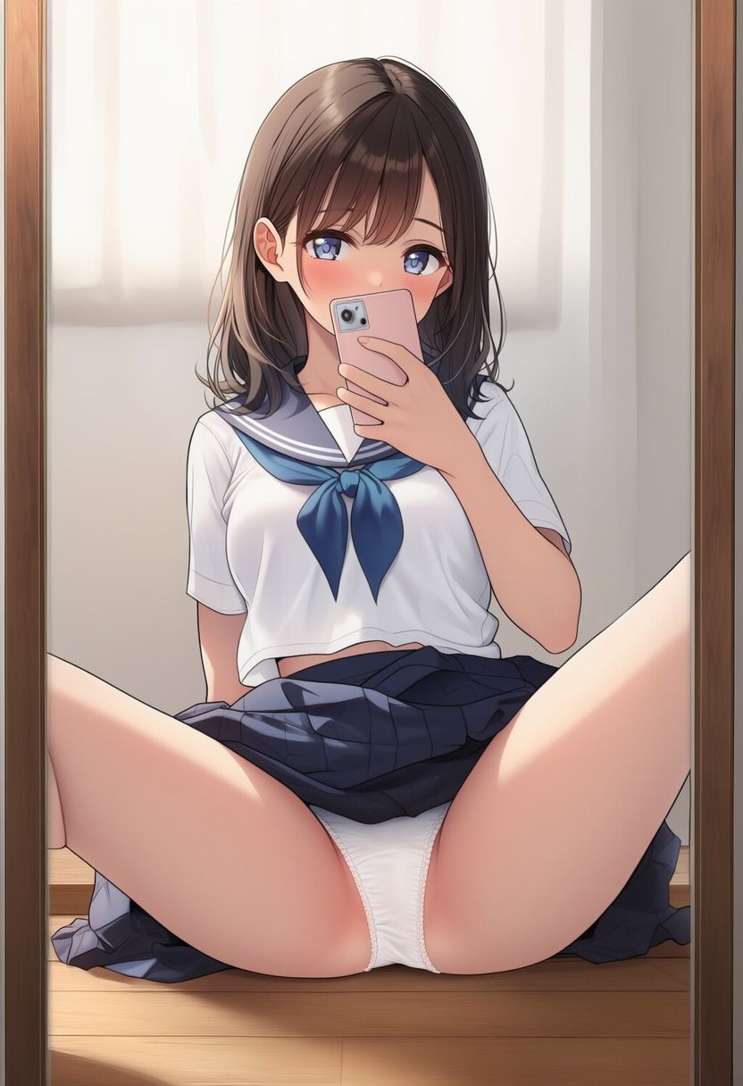 じょしこうせいの自撮りM字開脚（500枚分） 画像9