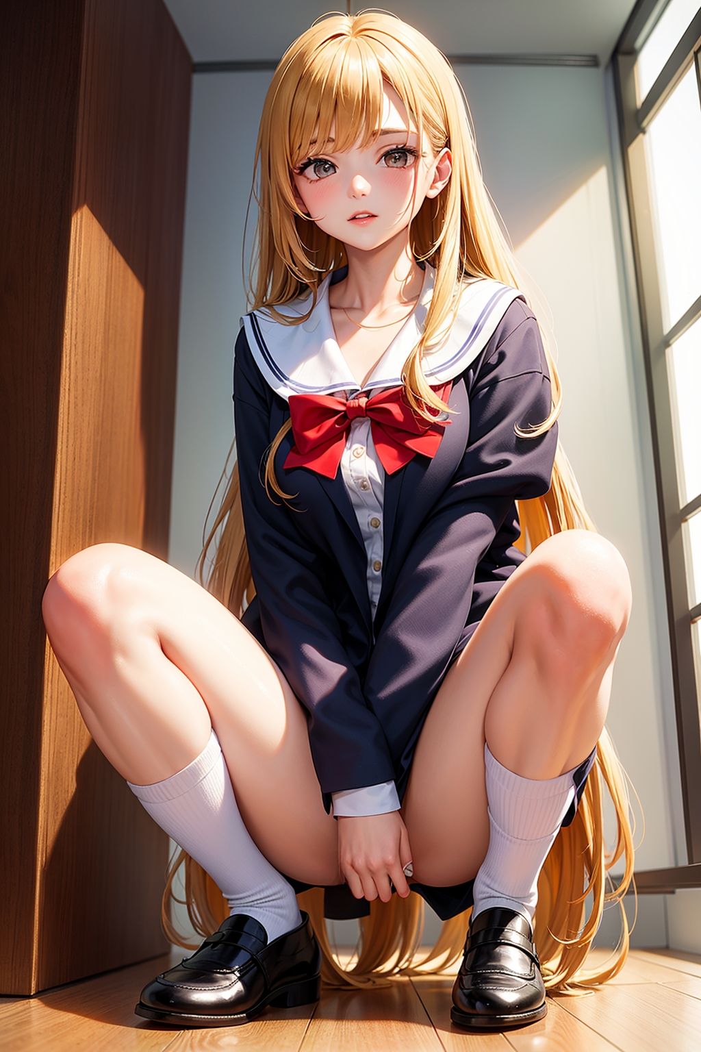 サンプル画像1:Lの誘惑 キュートな金髪シルキーロング(A_LOVE_A) [d_698005]