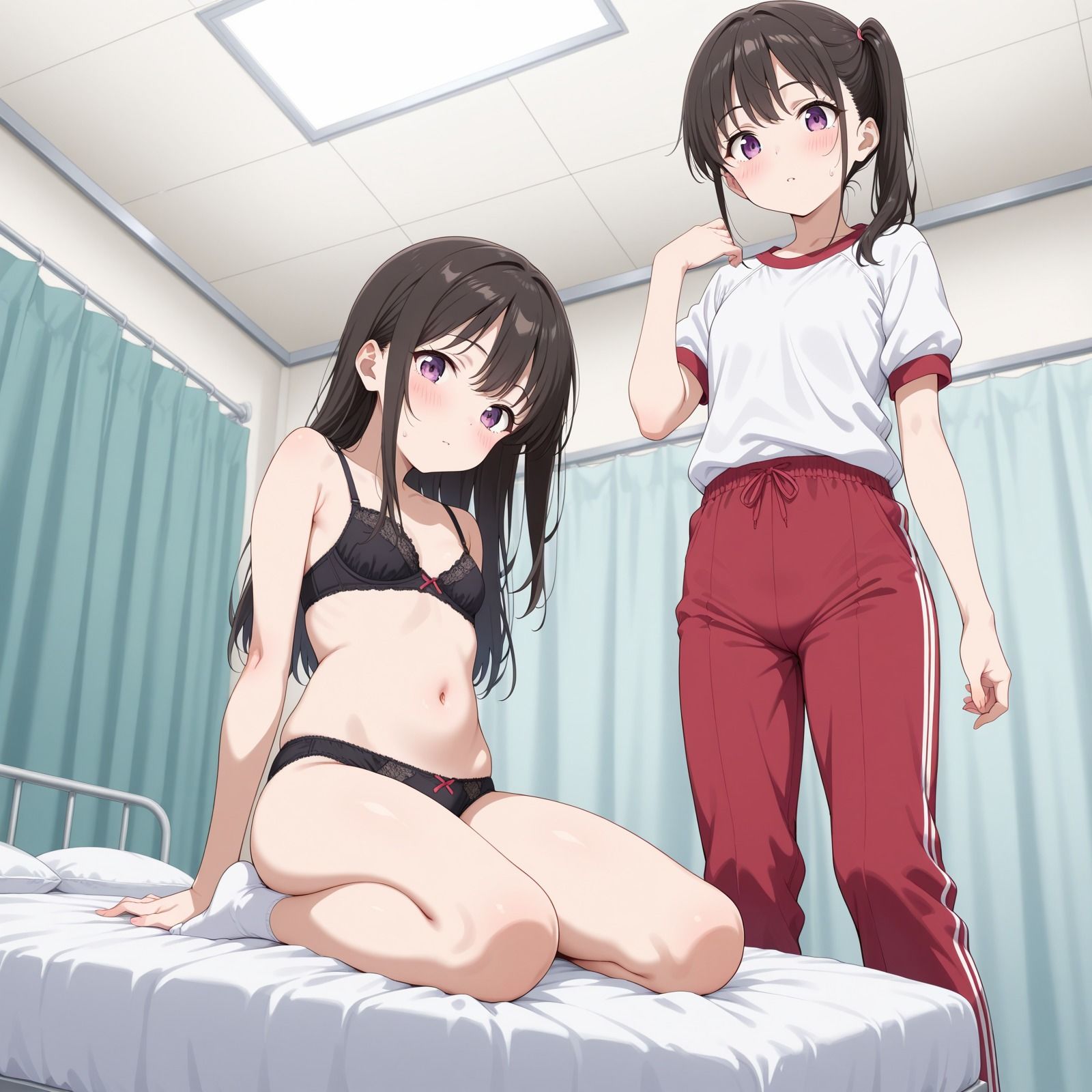 【エロ漫画】しんたいそくてい！37