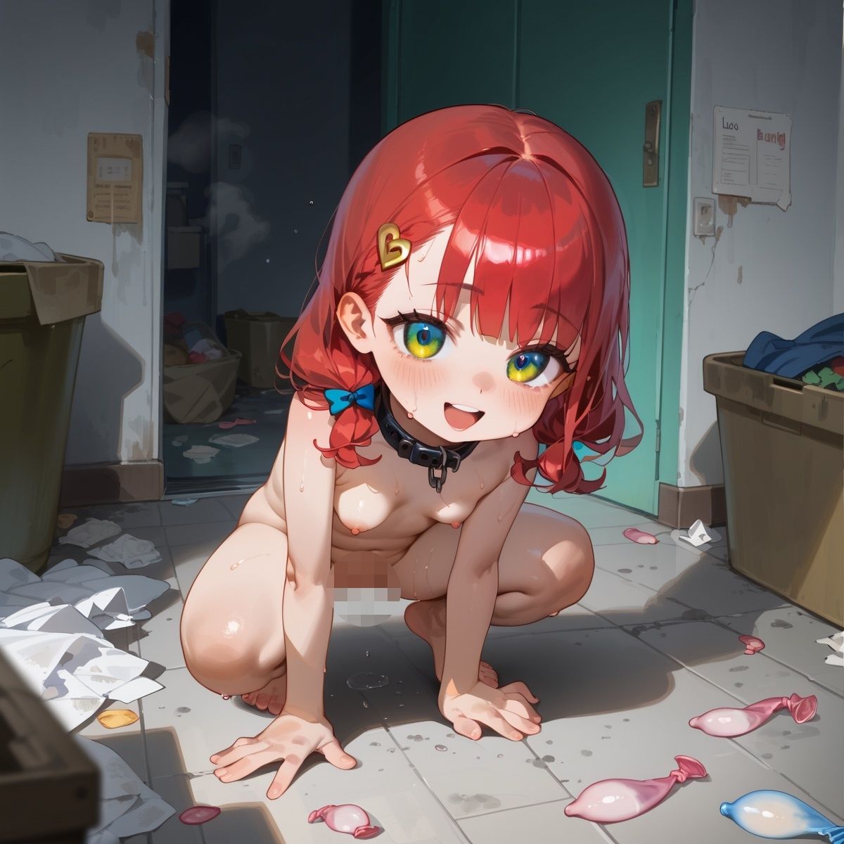 散らかった部屋の奥で2 【美麗画像200枚】 画像7