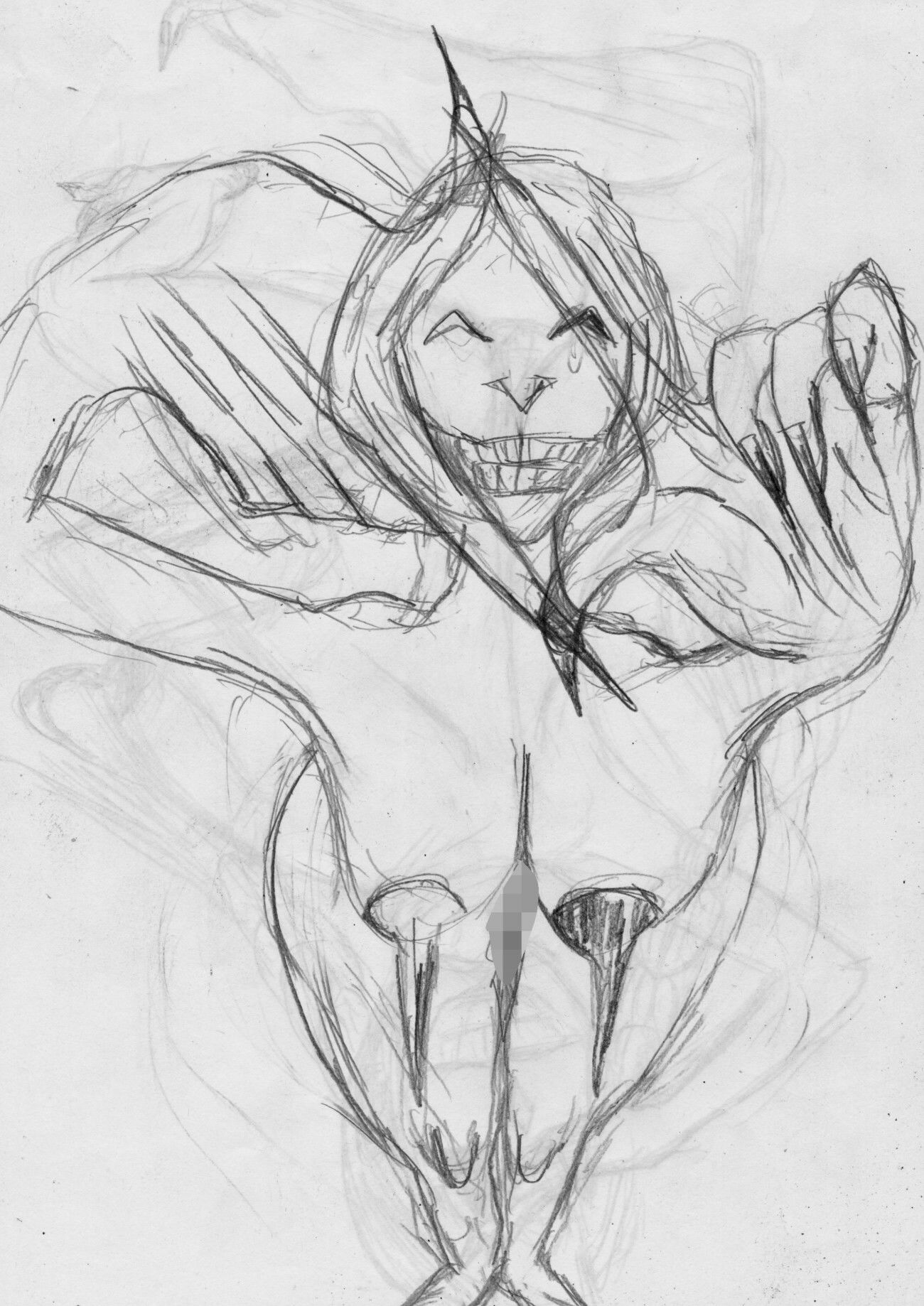 黒よりも黒いエロティックホラー黒戯絵集「マネキンポーズ10」 画像4