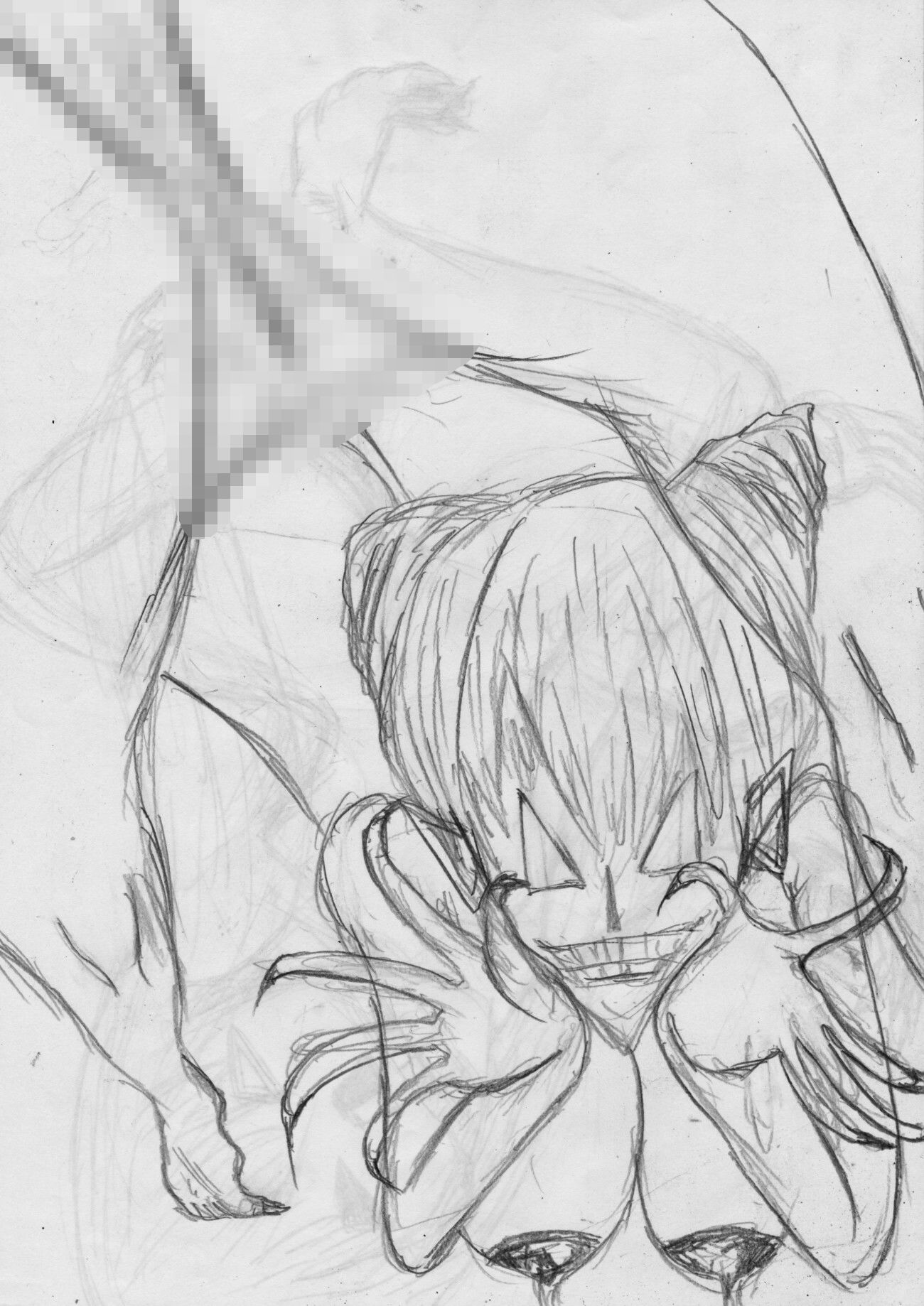 黒よりも黒いエロティックホラー黒戯絵集「マネキンポーズ10」 画像10