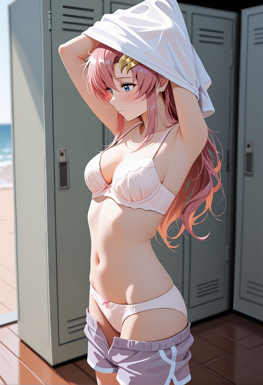 海辺催●調教〜理性崩壊ビーチエクスタシー〜 画像1