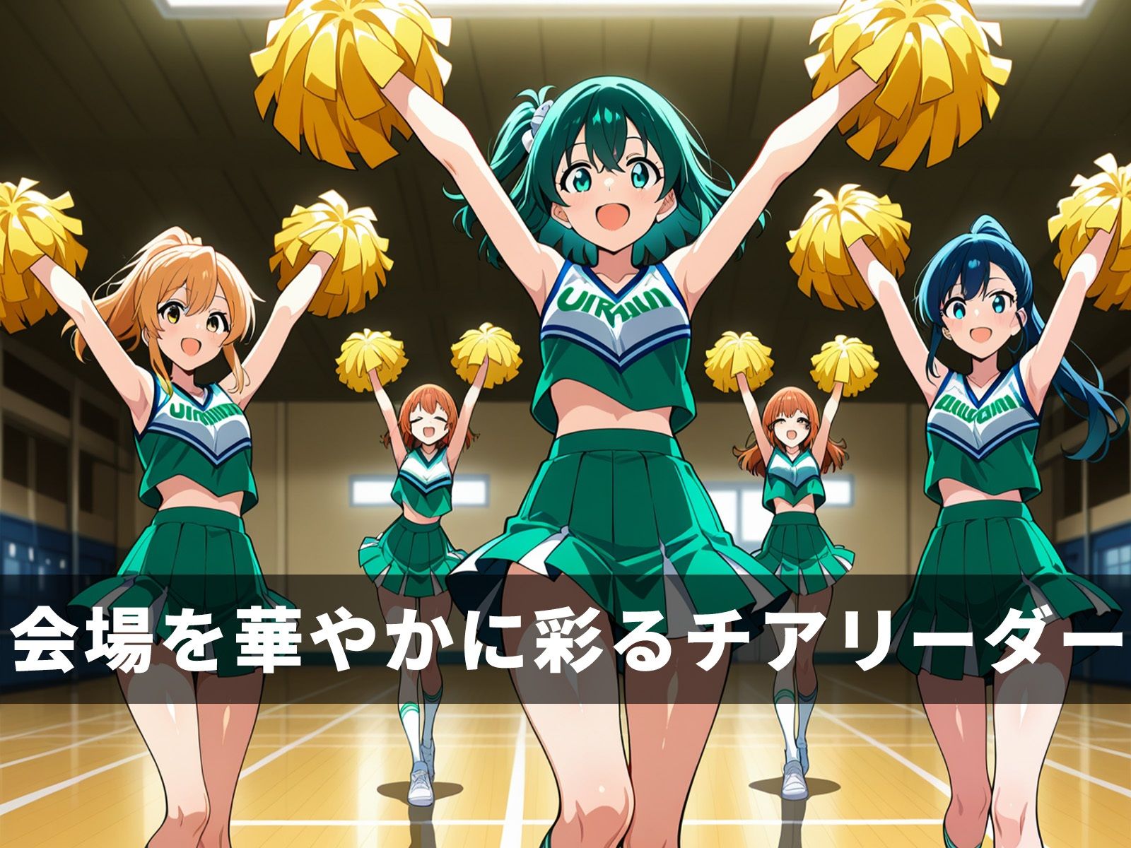 ヤリマンチアリーダーの1週間ハメまくり合宿 画像1