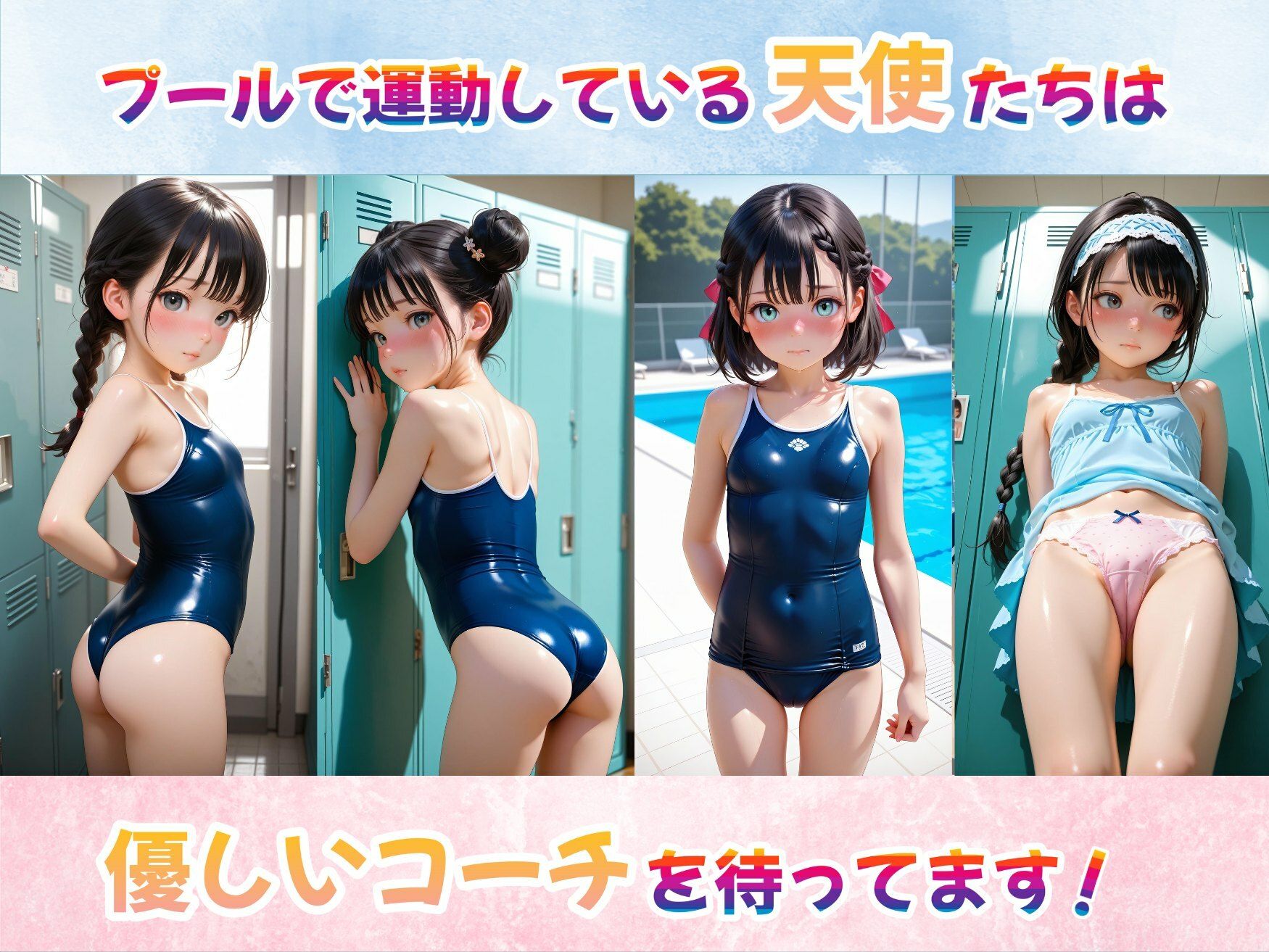 ロリぱん！優しいコーチを待ってます！〜スイミングスクール編〜1