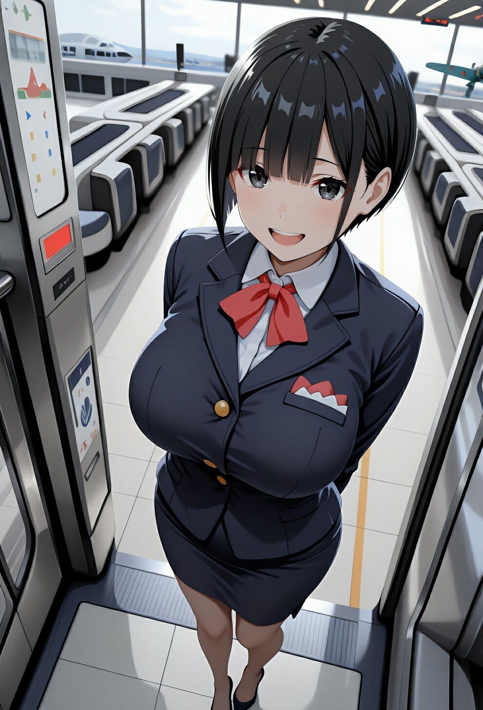 滑走路の夜に 機長との密会、そして社長のホテルで 制服の下の秘密1