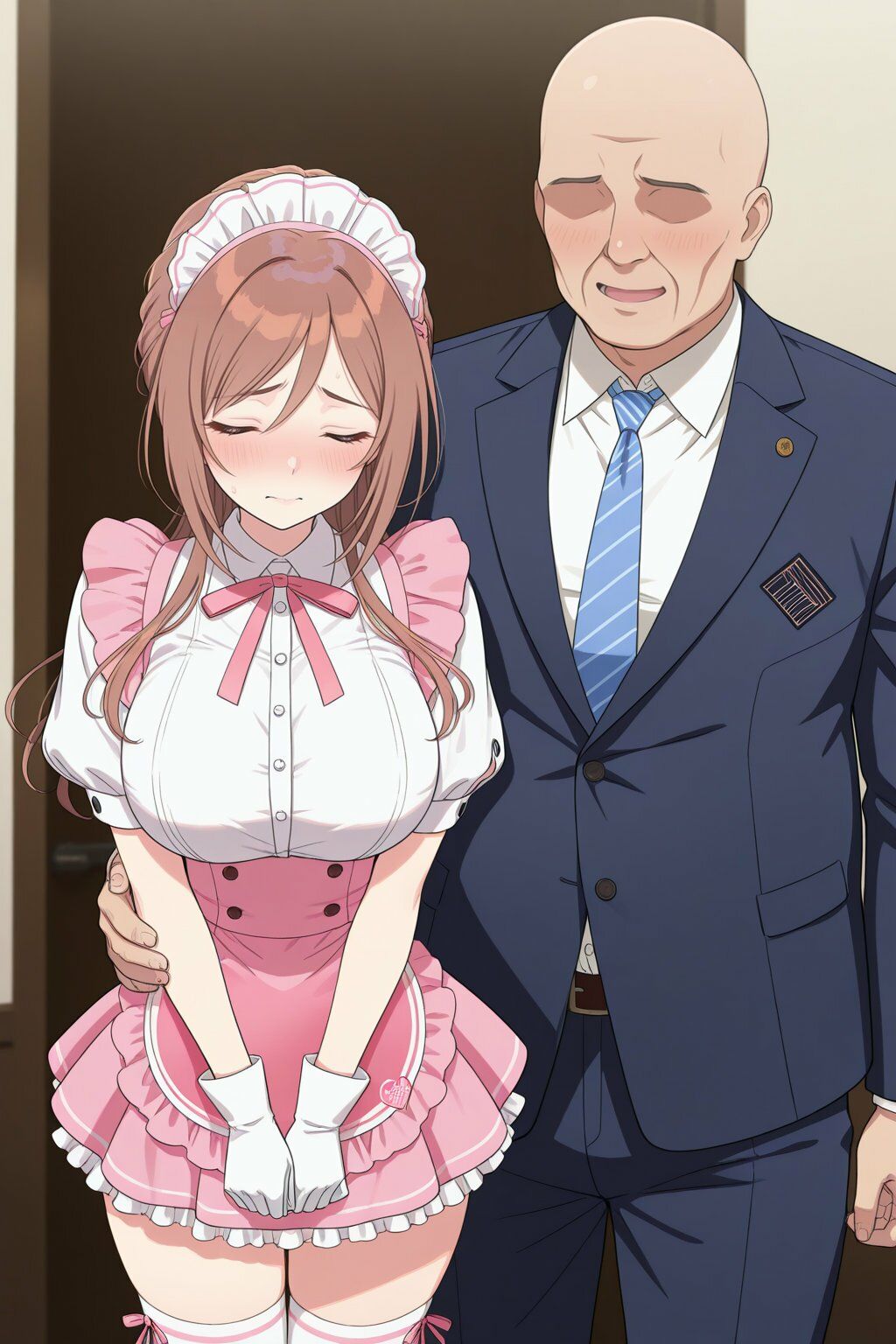 姫●莉波 ウェイトレスでキモおじ強●接待 画像3