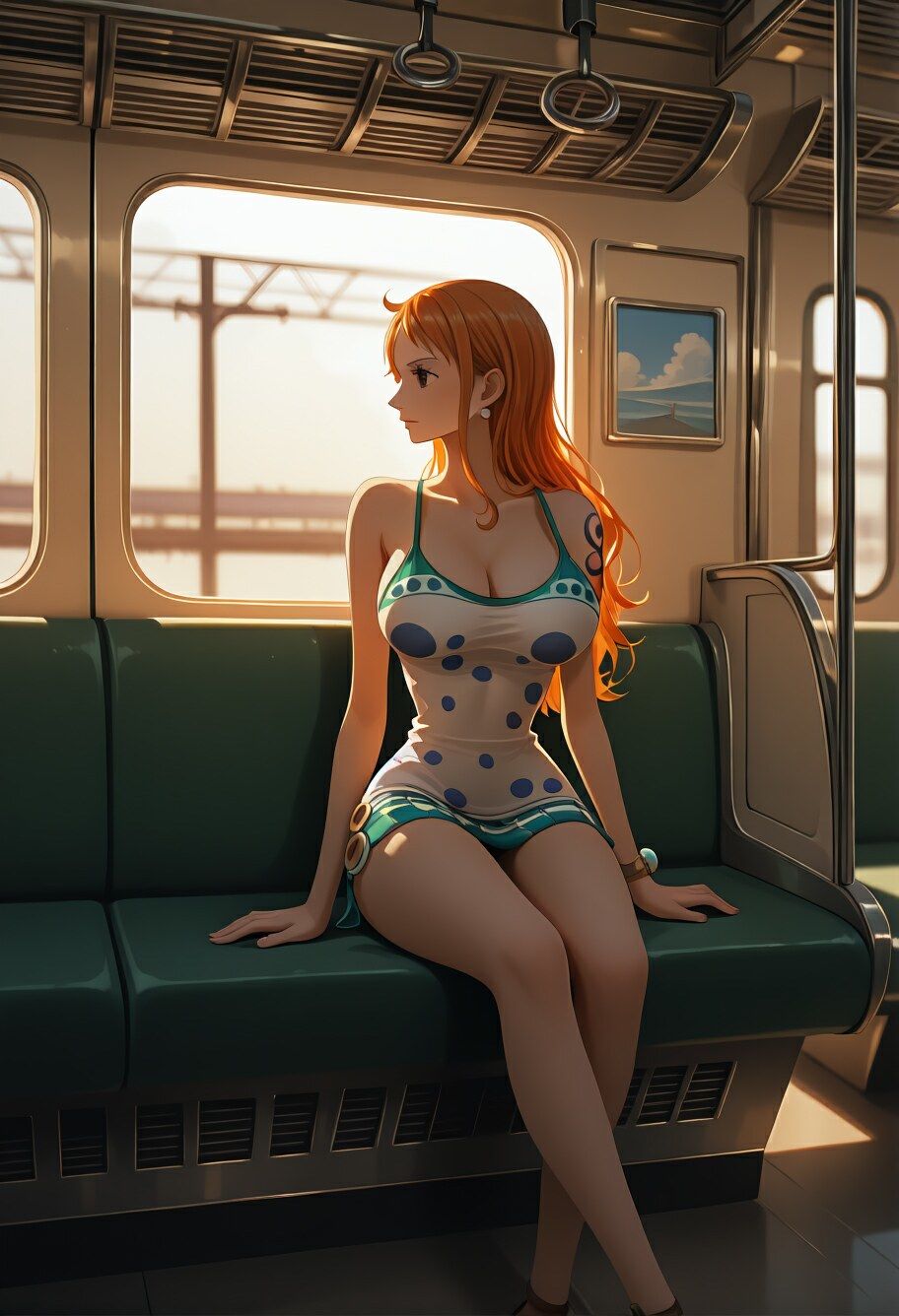 【胎内零落】航海士・電車胎歌哀哭 〜居眠りの旋律に衣剥がれ、線路の挽歌で胎内孕む永劫1