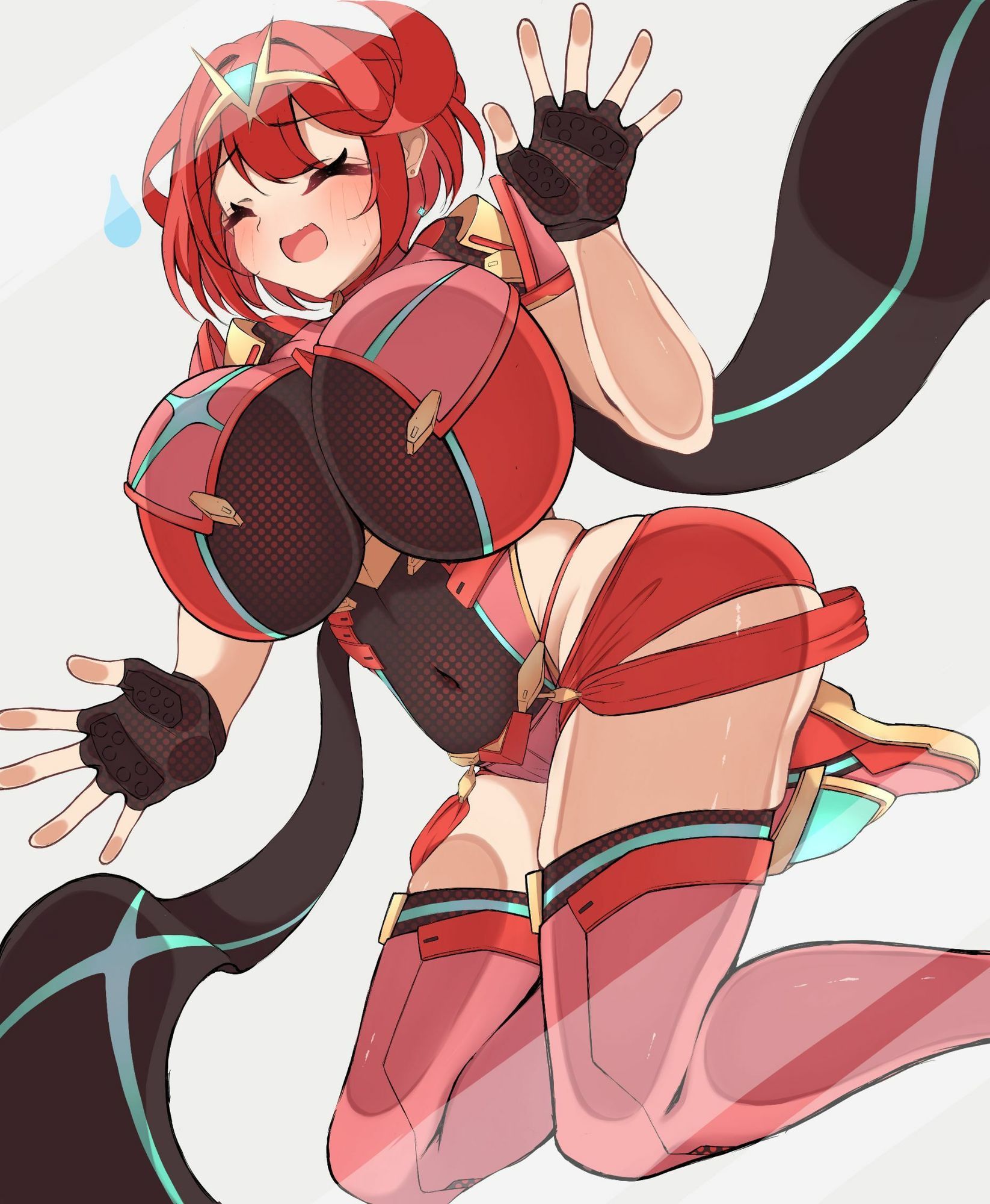 張り付きやられで好き勝手されちゃうホムラ 画像2