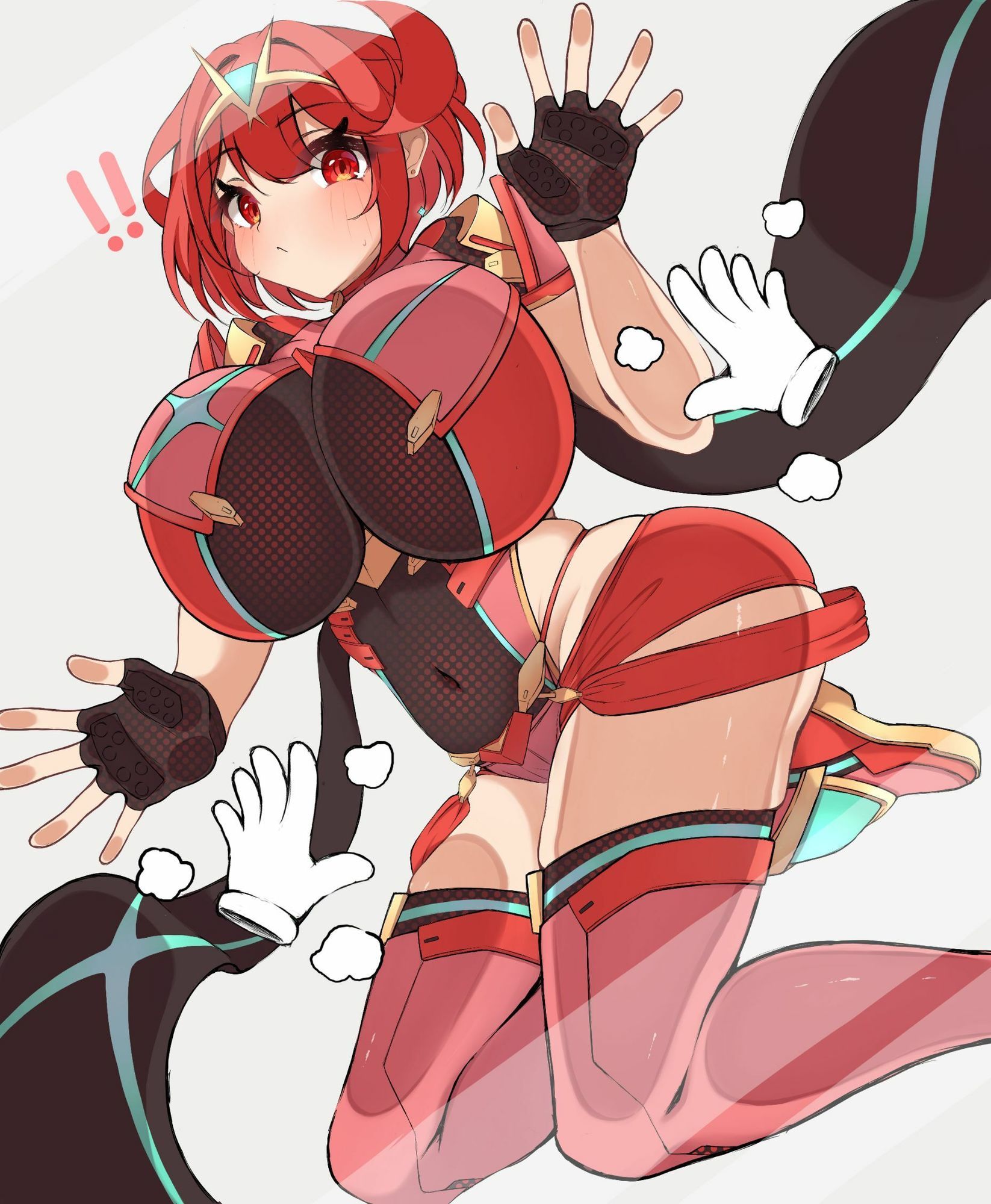 張り付きやられで好き勝手されちゃうホムラ 画像3