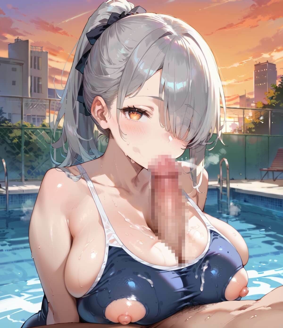 地味女子と夕日で、ドロドロ特訓5!240枚 画像9