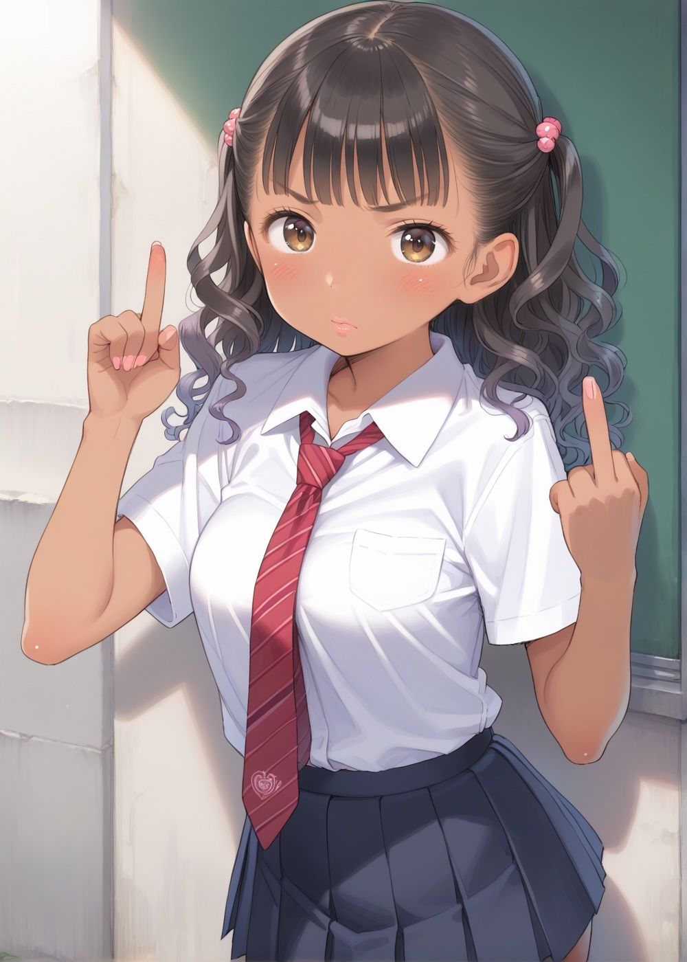 黒ギャルの弱みをにぎってわからせる話 画像1