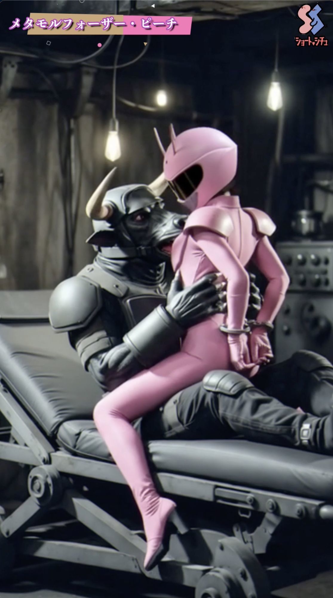 サンプル画像4:変身ヒロインを秘密基地でPART1(ショート・シチュ) [d_698718]