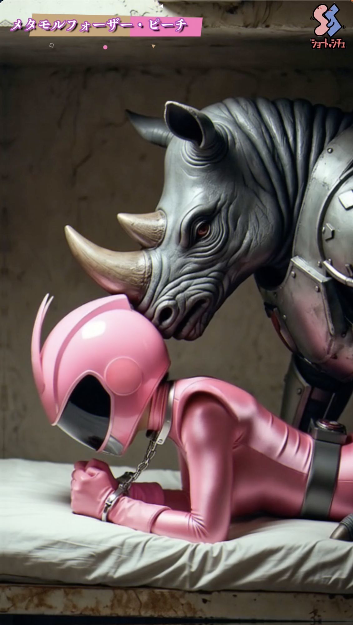 サンプル画像5:変身ヒロインを秘密基地でPART1(ショート・シチュ) [d_698718]