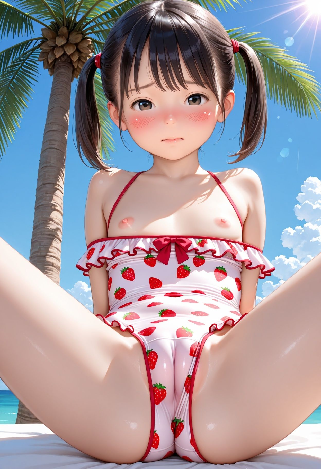 ロリ水着 可愛い水着・可愛いロリっ子集めました 4K500枚 サンプル画像 3