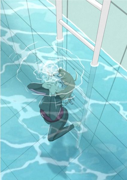 サンプル画像3:水中イラスト集(別の部屋) [d_698824]