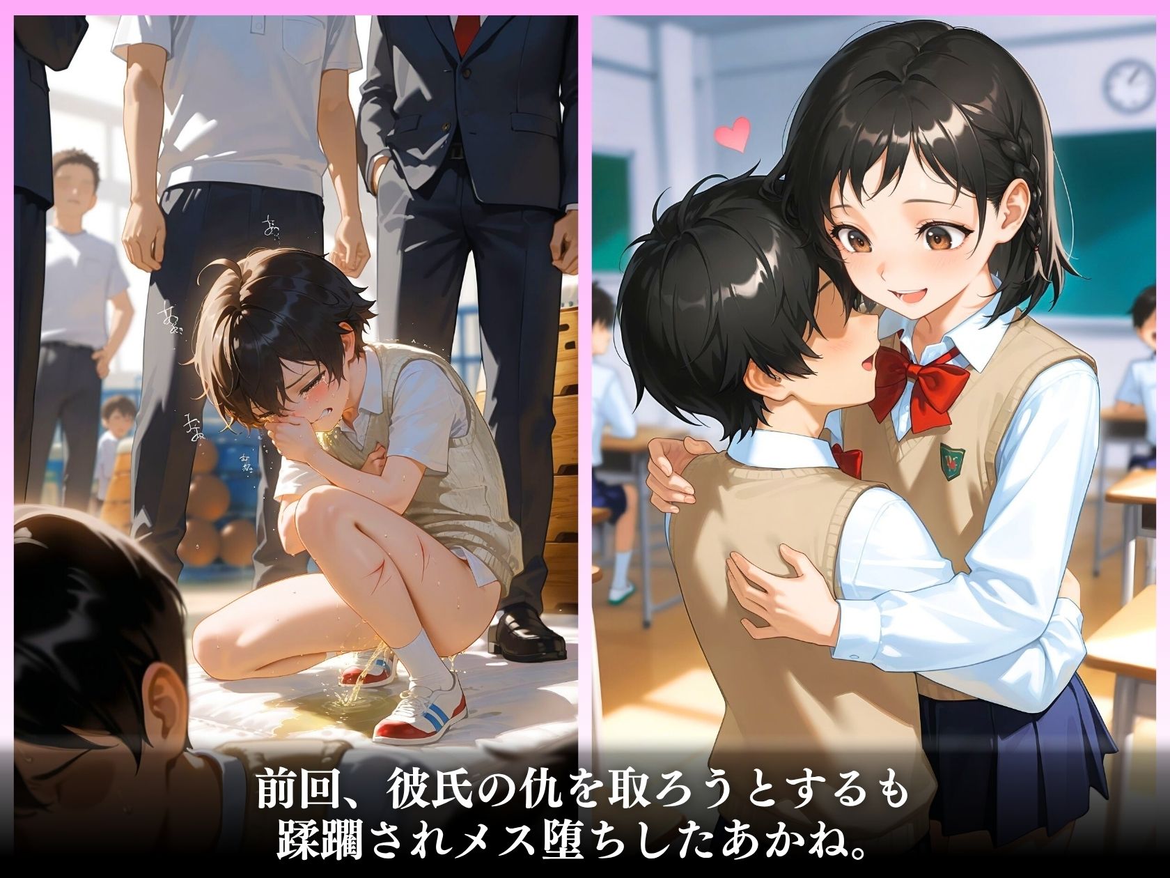 正義の拳完全敗北リングの上で拘束メス堕ち「まだ負けてないぃからぁん（ハート）」_3