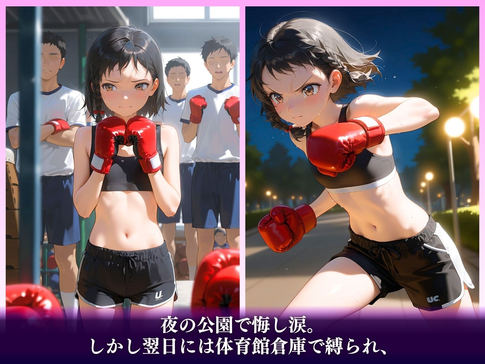 正義の拳完全敗北リングの上で拘束メス堕ち「まだ負けてないぃからぁん（ハート）」_7