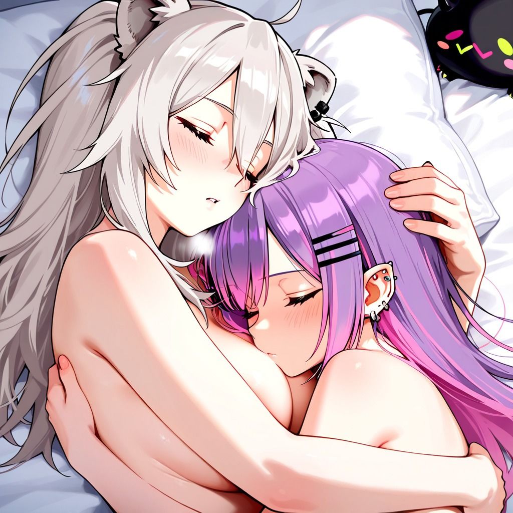 【R-18】常闇トワ×獅白ぼたん 64枚 画像5