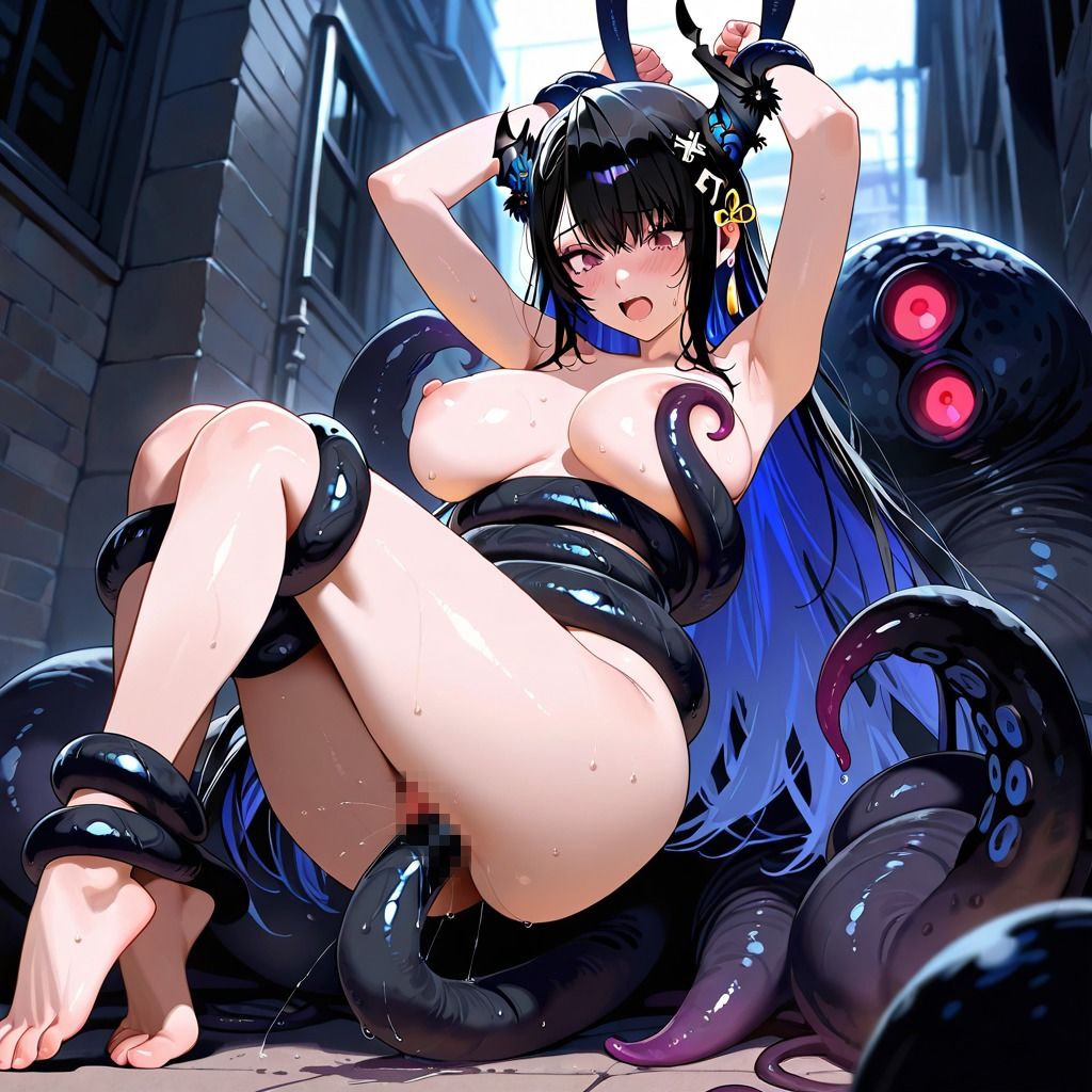 【R-18】ネリッサ・レイヴンクロフト×触手 79枚 画像7