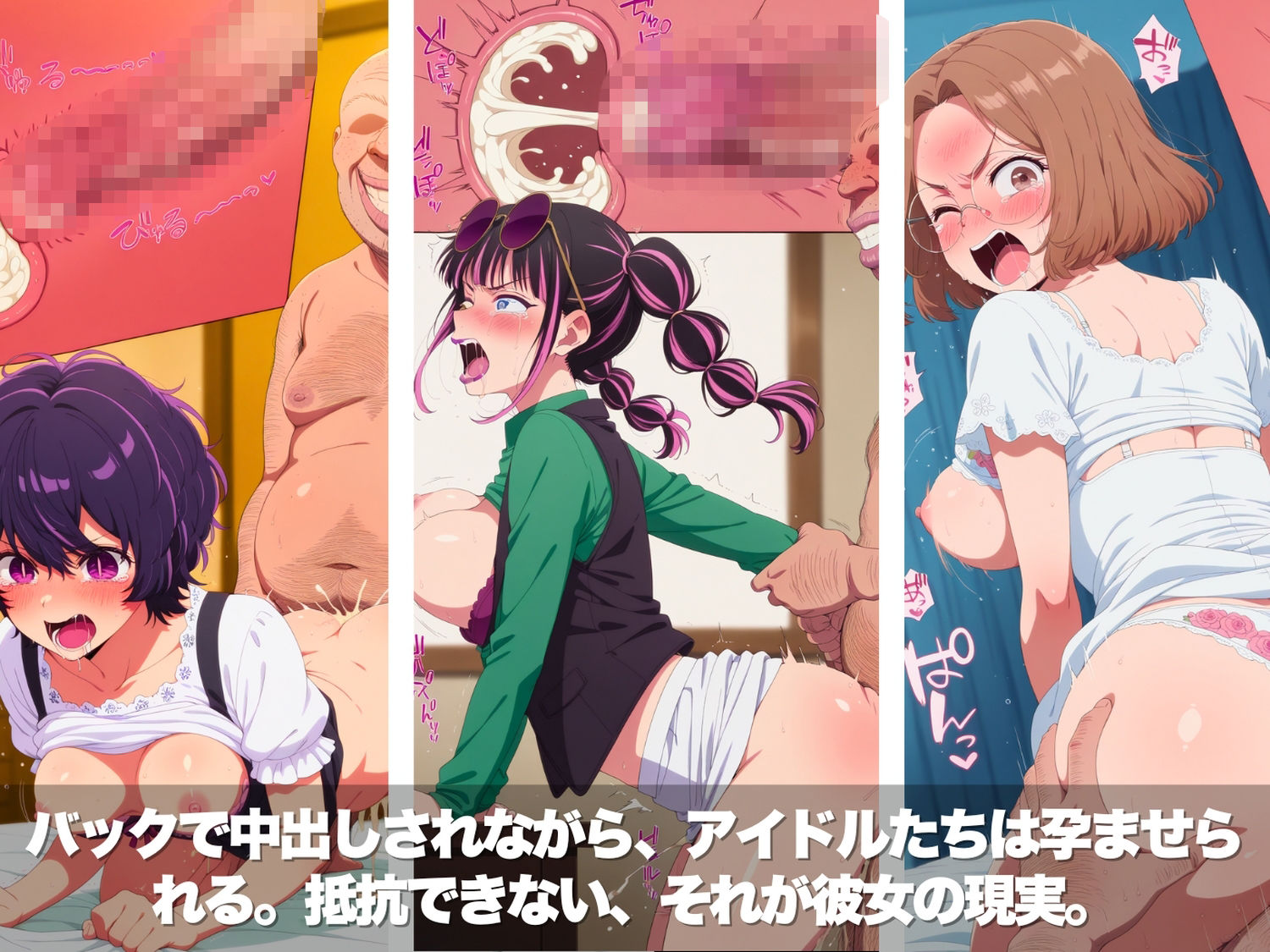 種付けオジサンのハーレム肉便器計画。嘘の愛、本当の孕ませ。  〜推し●子 編〜 画像7