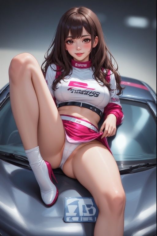レースクイーンサーキット妄想後方パンチラお尻画像集 画像1