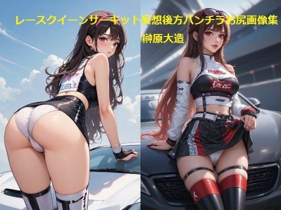 レースクイーンサーキット妄想後方パンチラお尻画像集