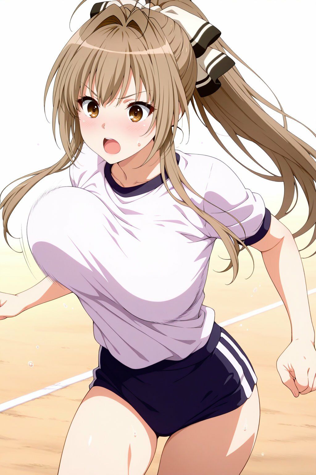 サンプル画像2:千斗い●ず ブルマで授業中キモおじ教師が発情(zen) [d_699123]