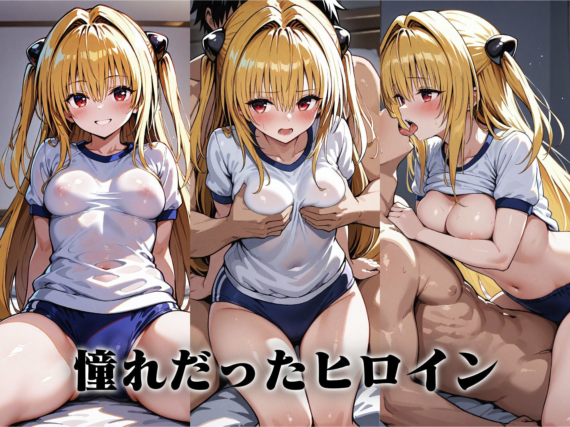 ヒロイン即えっち 金色●闇 ブルマ編 画像3