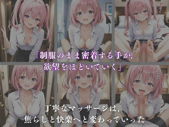 サンプル画像2:《密着メンズエステ》〜モモ＆ナナ、秘密の癒やし500枚〜(A.I.Lab) [d_699222]