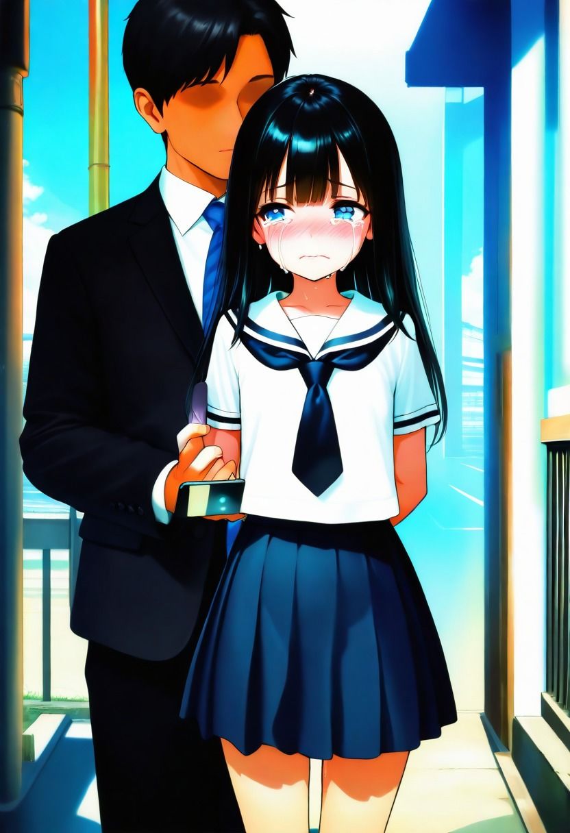 サンプル画像1:手足を縛られ、肉便器にされる女子校生(チチモリ堂) [d_699230]