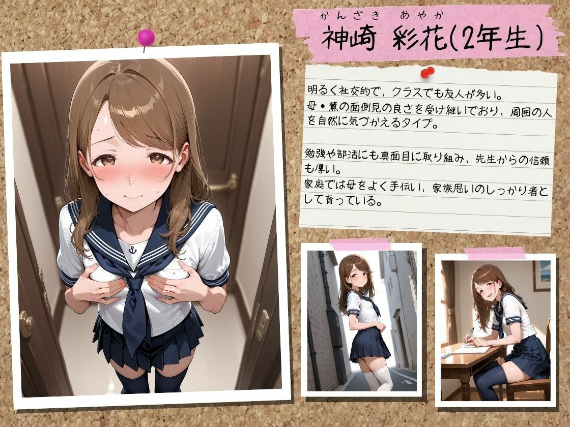 サンプル画像2:【4K・セリフ有】催●アプリで人妻を調教したら娘も巻き込んで親子丼になった話〜庶民妻・薫編〜(完堕ワイフ) [d_699321]