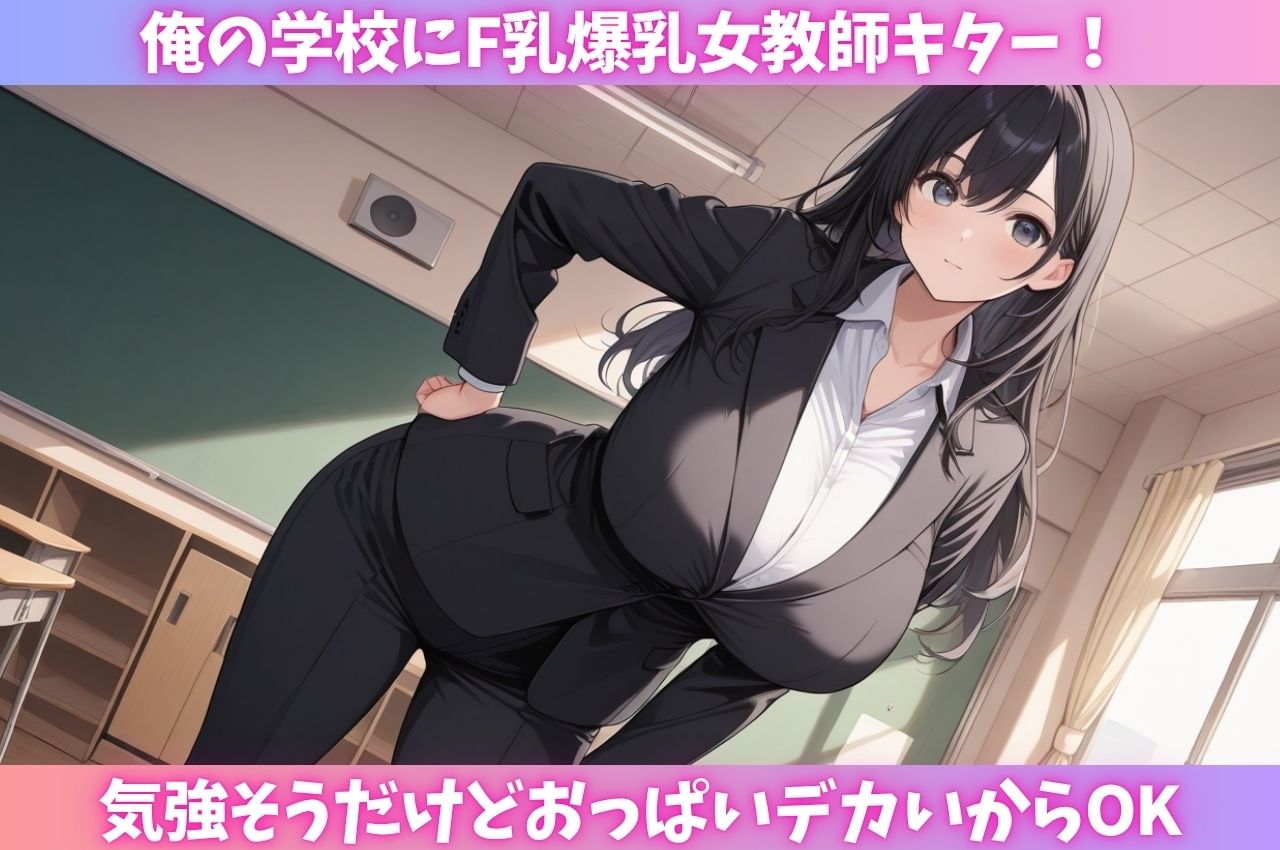 離島に転任した爆乳女教師が変態水着で授業させられ次々中出しされる 画像1