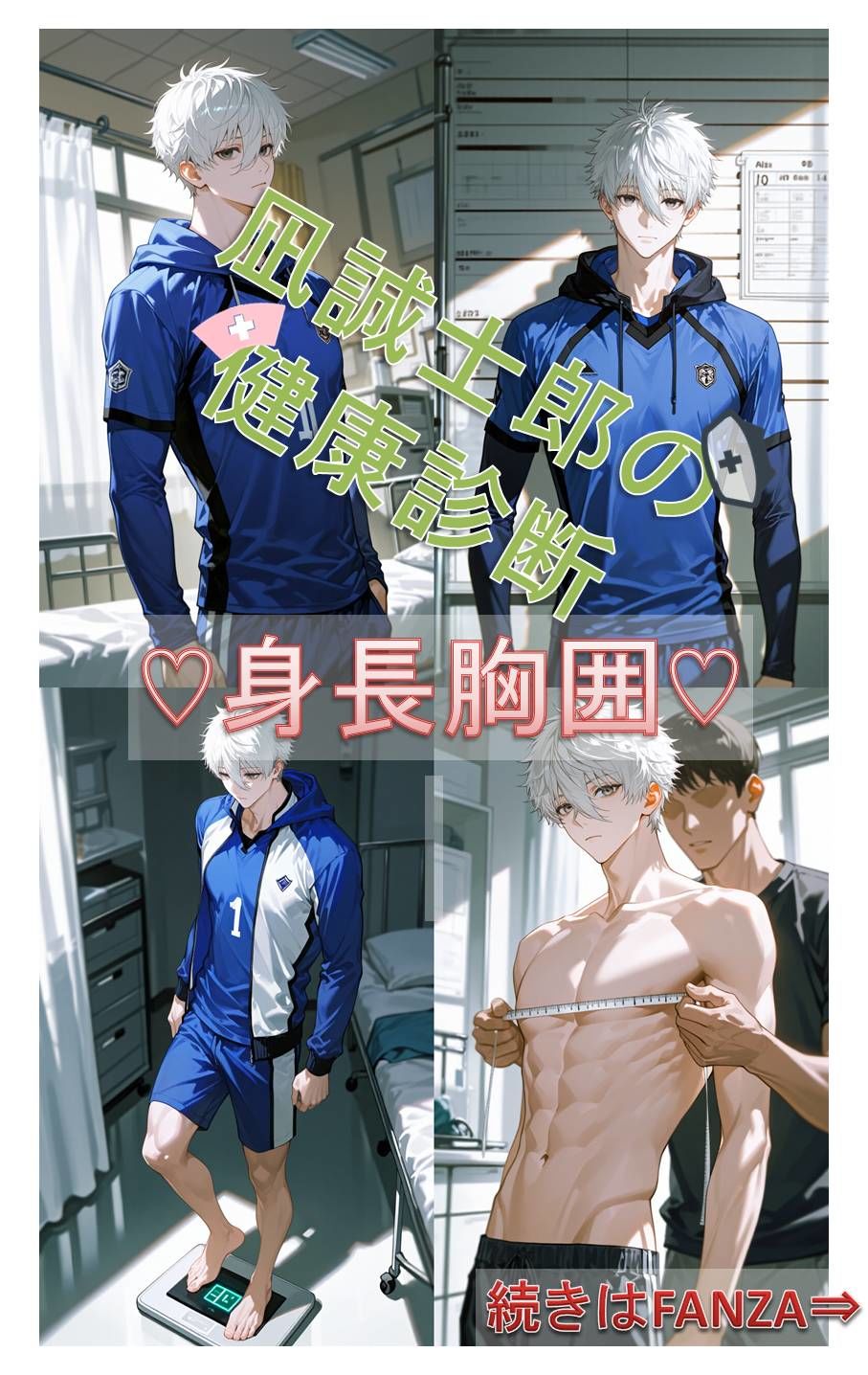 凪誠士郎の身体検査（リメイク増量中） 無料画像1