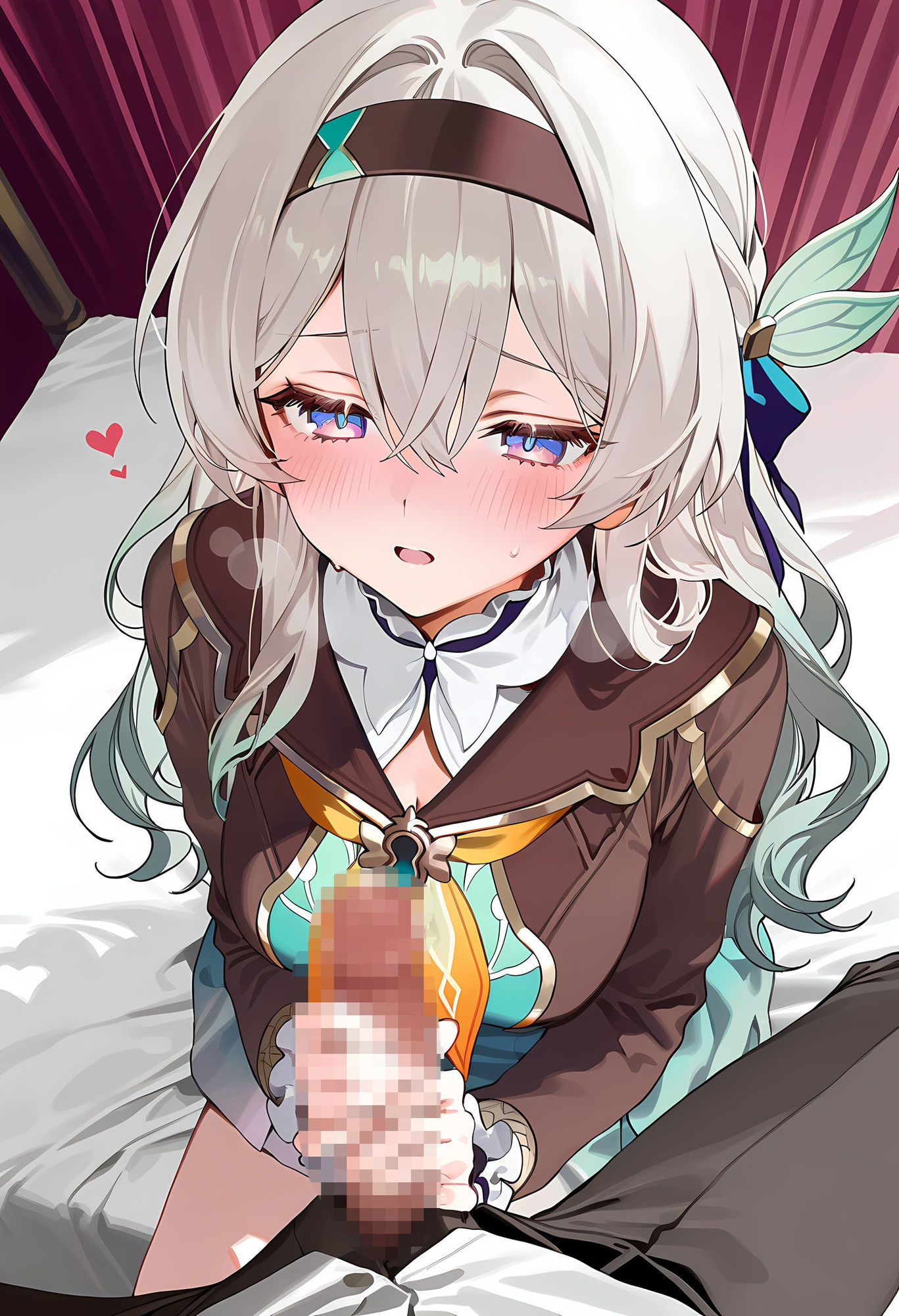 サンプル画像1:制服ホ◯ルとラブラブえっち(スタジオぺくそん) [d_699435]