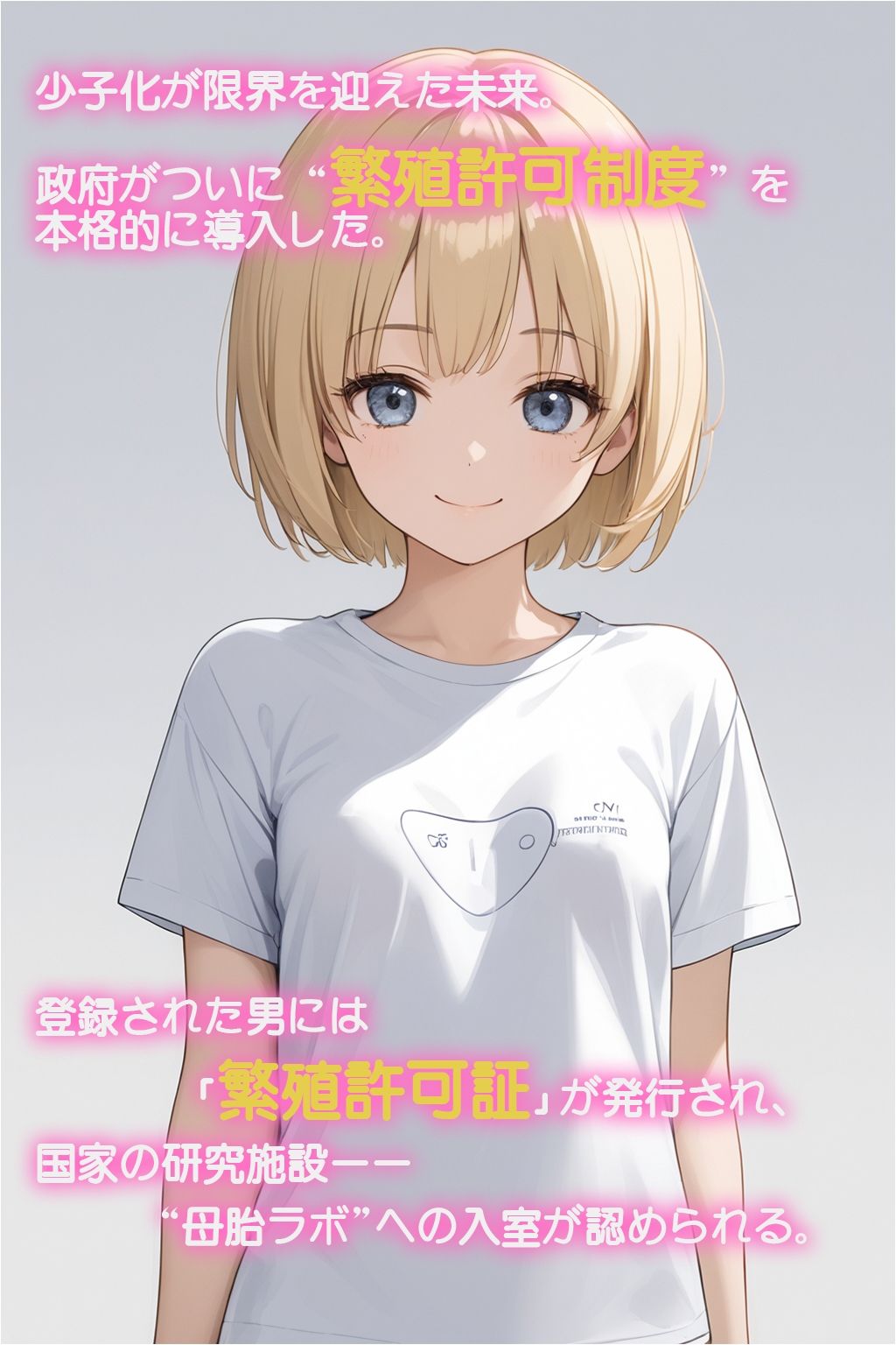 【エロ漫画】繁殖許可施設でロリに合法種付け〜金髪ショートロリVer〜1