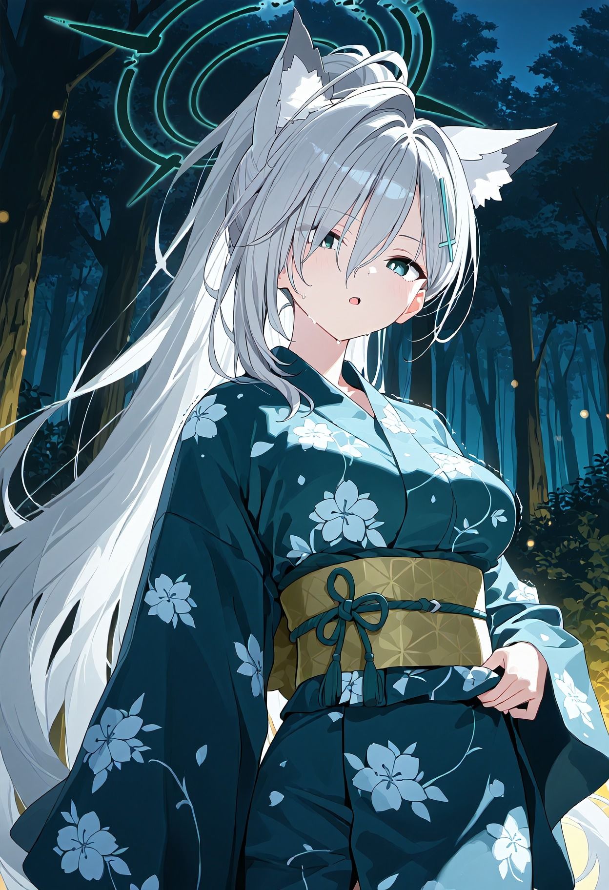 ブルー〇ーカイブ  ク〇コと浴衣えっち_0