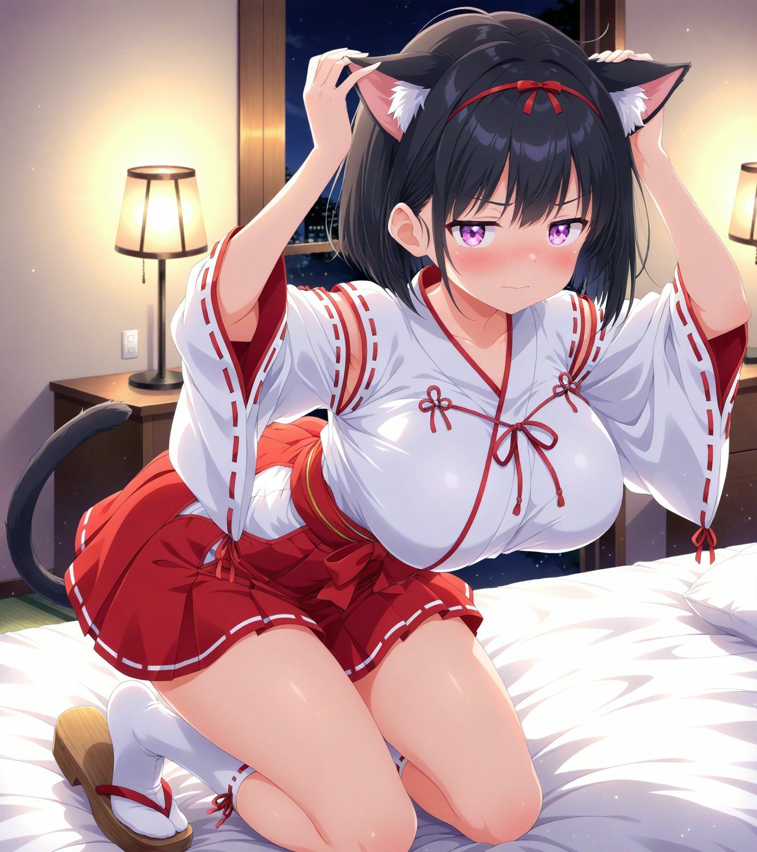 ジト目巫女さん〜大人の力で1日貸し切り〜 画像9