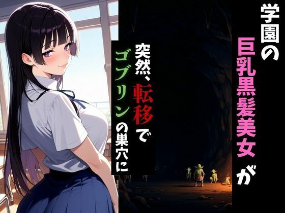 サンプル画像1:転移したらゴブリンの巣穴だった件〜黒髪清楚美女はメスになる〜(異世界商人) [d_699481]