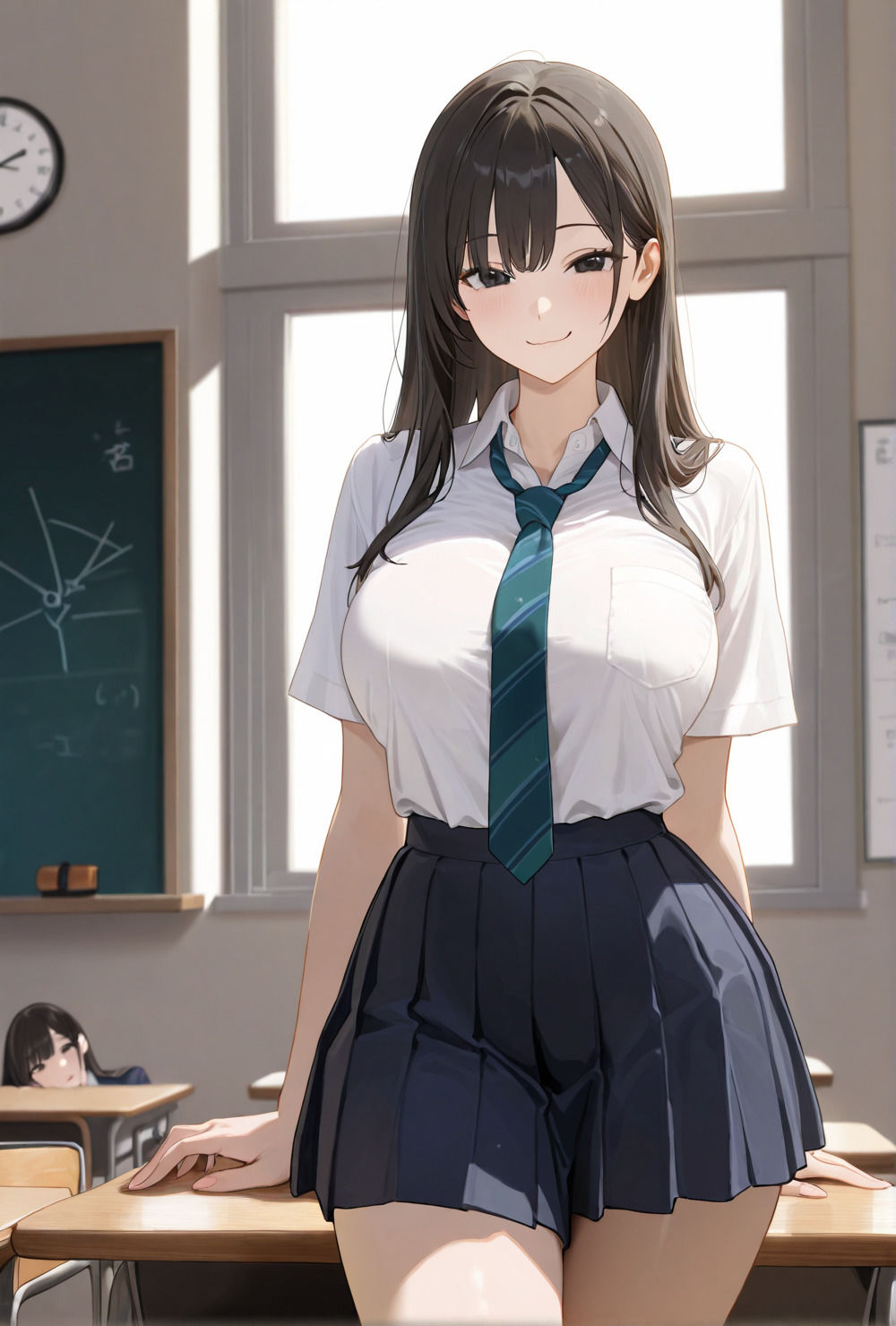 担任教師と校内生ハメイケナイ2人の性行為 画像3