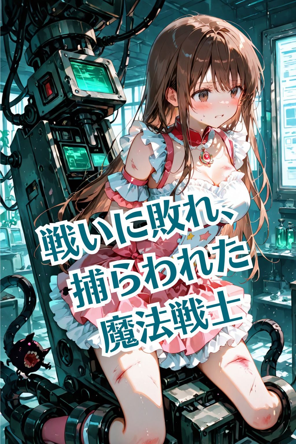 サンプル画像1:魔法戦士えりな＆せりか vol.1 終わらない機械姦 編(てにおは堂) [d_699530]
