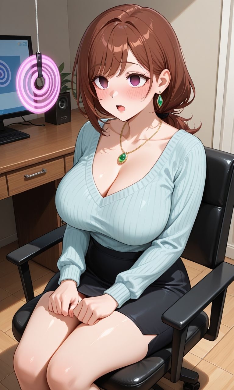 催コレNo.3 椅子に座った状態で催●を受ける巨乳人妻【250枚】 画像5