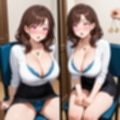 催コレNo.3 椅子に座った状態で催●を受ける巨乳人妻【250枚】