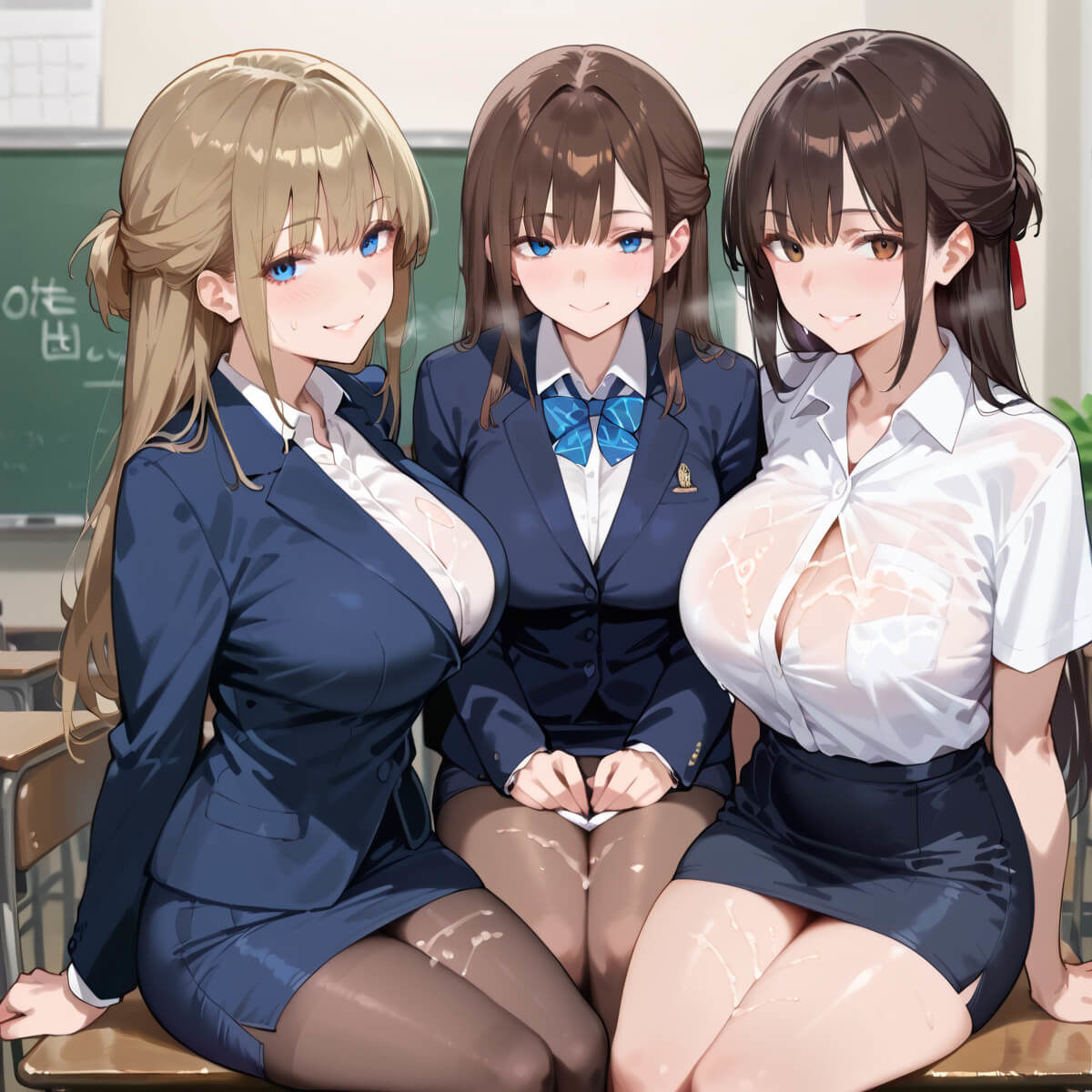 【PART2】教え子の視線に気づいた先生に放課後呼び出された 画像4