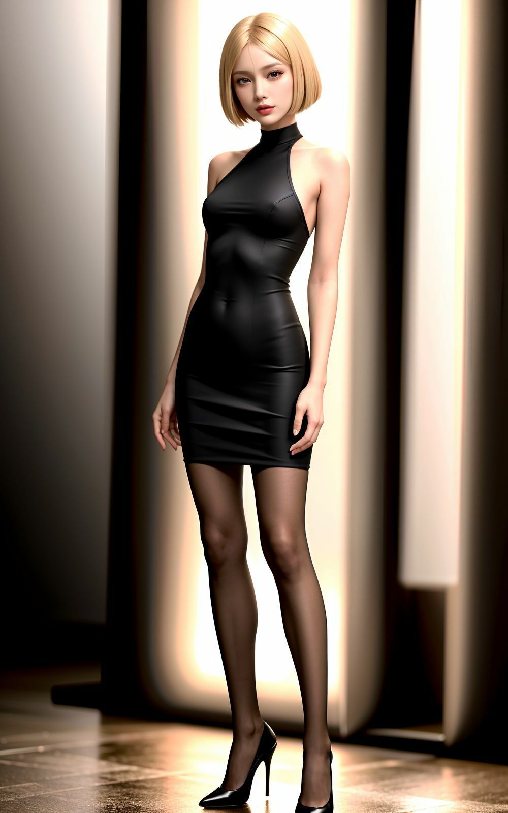 サンプル画像2:美脚フェチ(AI ヤン) [d_699561]