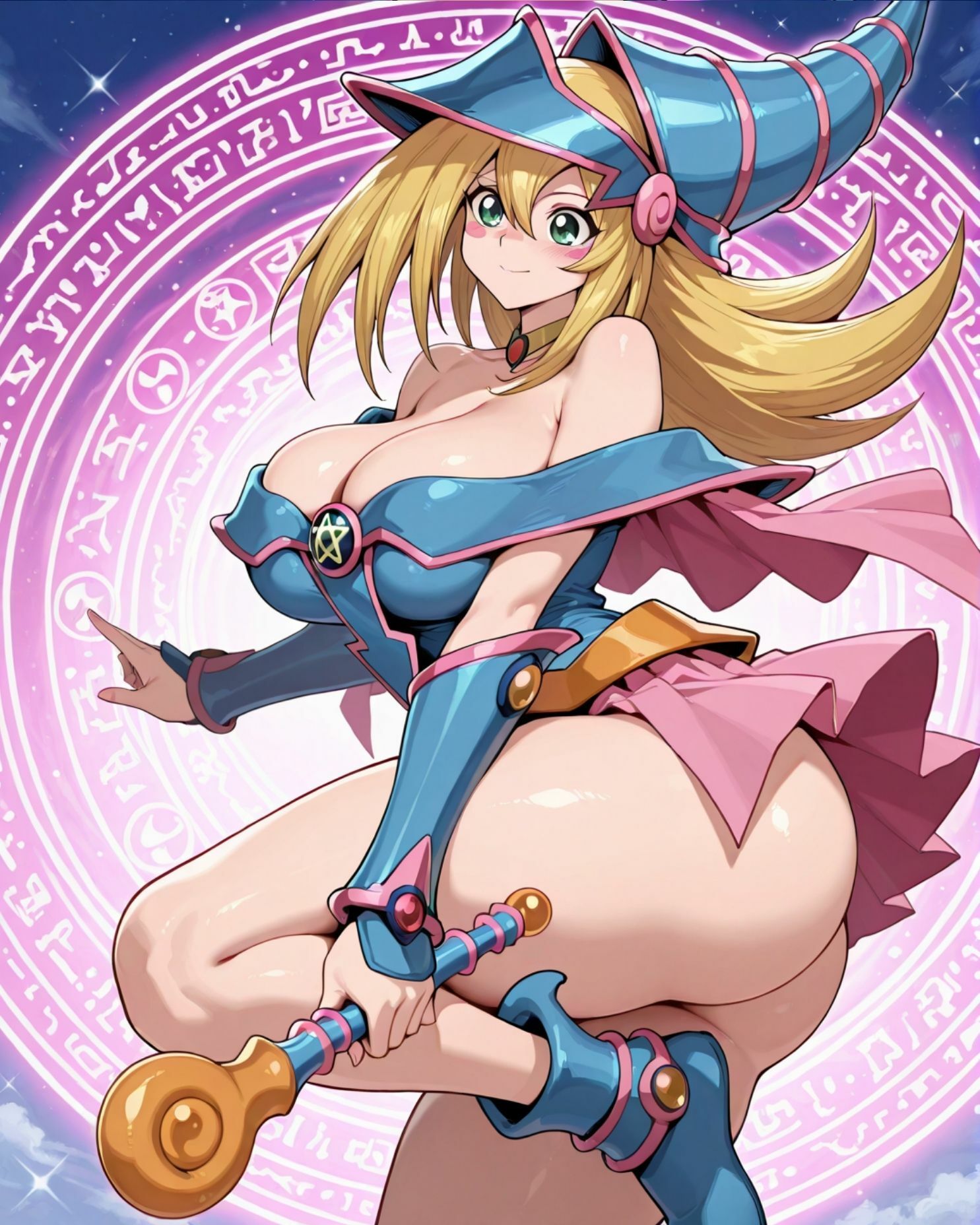 サンプル画像1:●欲なマジシャンガール(たちまる) [d_699591]