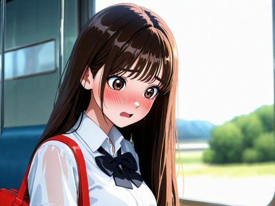 サンプル画像1:【電車レ〇プ】女子校生ツルマン(ハメオロメン) [d_699593]