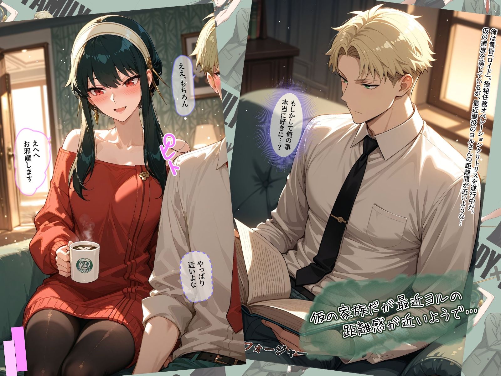 サンプル画像1:エロ同人版スパイファミリー(Kaleidoscope) [d_699643]