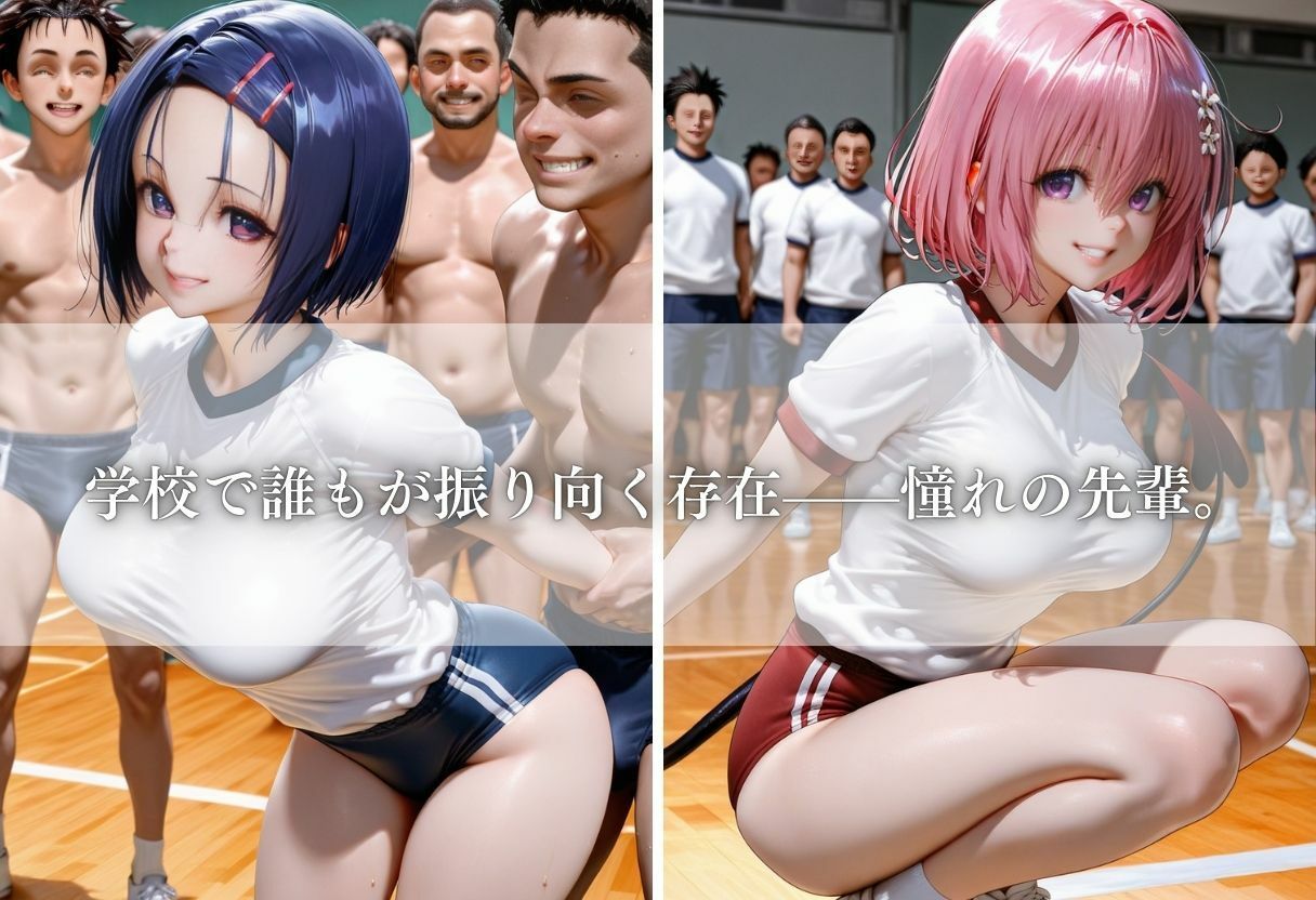 憧れの巨乳な先輩と乱れまくる話〜vol.3〜 画像1